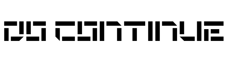 De Stencil NF  Free Fonts Download