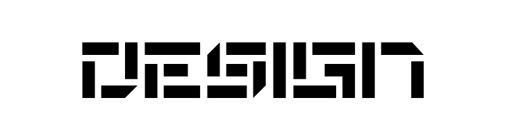 De Stencil NF  Free Fonts Download