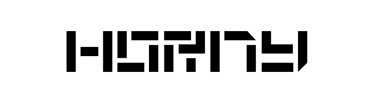 De Stencil NF  Free Fonts Download