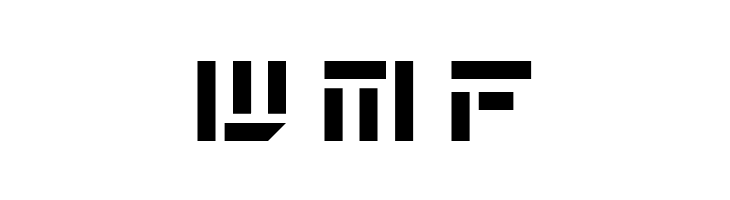 De Stencil NF  Free Fonts Download