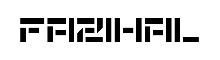 De Stencil NF  Free Fonts Download