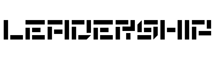 De Stencil NF  Free Fonts Download