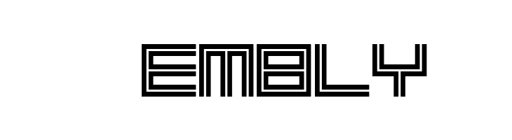 2 Lines  Free Fonts Download