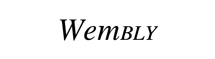 MEAN 26 Italic  Free Fonts Download