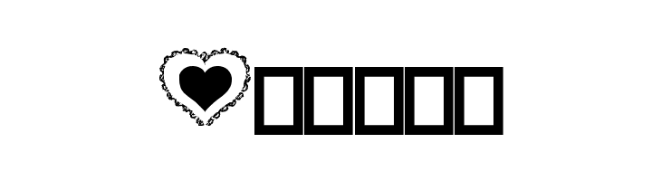 Hearts by Darrian  Free Fonts Download