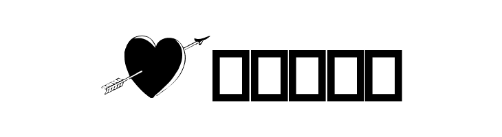 Hearts by Darrian  Free Fonts Download