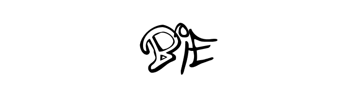Graffiti Street Balloon  Free Fonts Download