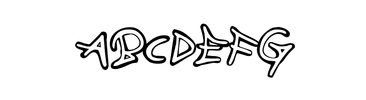 Graffiti Street Rotated 2  Free Fonts Download