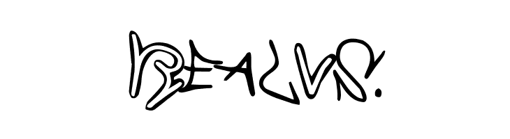 Graffiti Street Rotated 2  Free Fonts Download