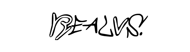 Graffiti Street Italic  Free Fonts Download