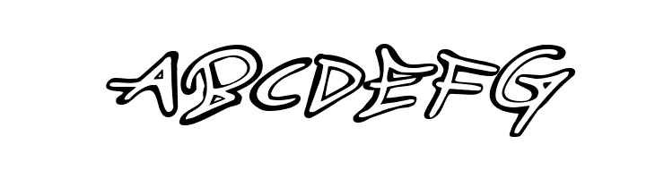 Graffiti Street Expanded Italic  Free Fonts Download