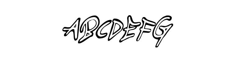 Graffiti Street Condensed Italic  Free Fonts Download