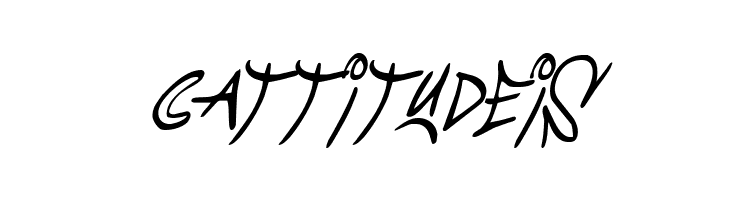 Graffiti Street Condensed Italic  Free Fonts Download