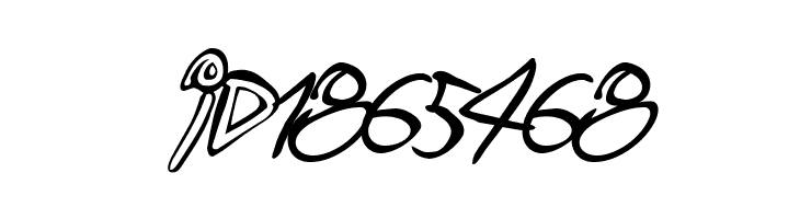 Graffiti Street Balloon Italic  Free Fonts Download