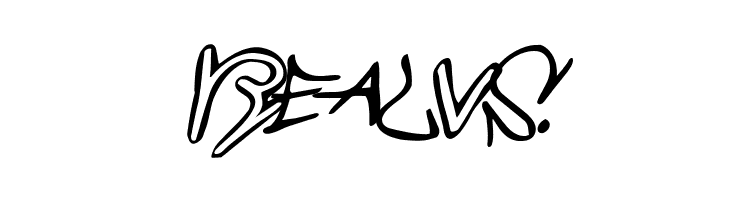 Graffiti Street Balloon Italic  Free Fonts Download