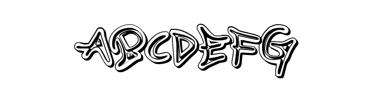 Graffiti Street 3D  Free Fonts Download