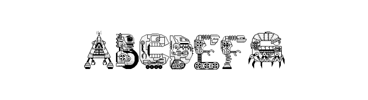 Robot M&eacute;doclone Regular  Free Fonts Download