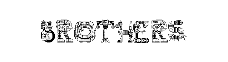 Robot Médoclone Regular  Free Fonts Download