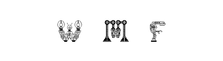 Robot M&eacute;doclone Regular  Free Fonts Download