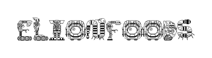 Robot Médoclone Regular  Free Fonts Download