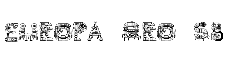 Robot Médoclone Regular  Free Fonts Download