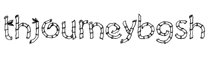 Eco Bamboo Cartoon  Free Fonts Download