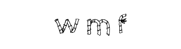 Eco Bamboo Cartoon  Free Fonts Download