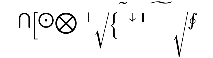 jsMath-cmex10  Free Fonts Download