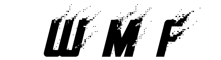 Avengero Disassembled Regular  Free Fonts Download