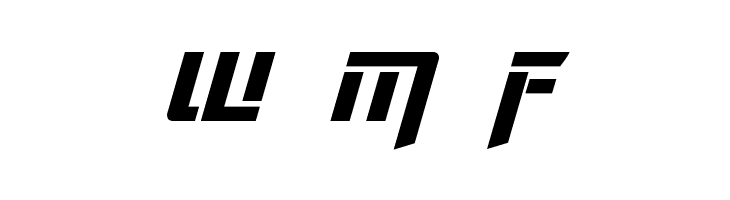 Deceptibots Title Italic  Free Fonts Download