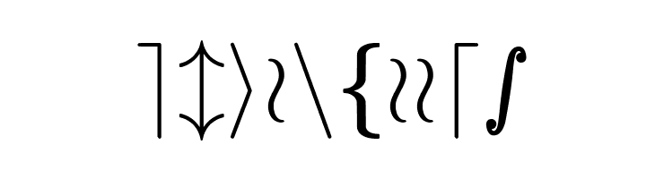 jsMath-cmsy10  Free Fonts Download