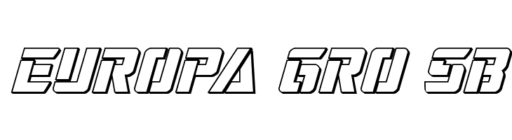 Deceptibots 3D Italic  Free Fonts Download