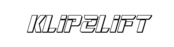 Deceptibots 3D Italic  Free Fonts Download