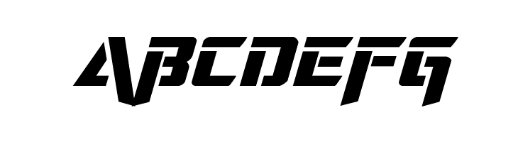 Deceptibots Expanded Italic  Free Fonts Download