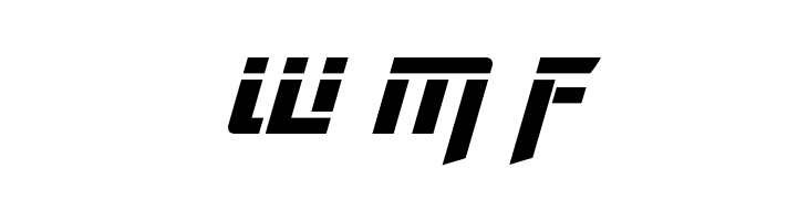 Deceptibots Laser Italic  Free Fonts Download