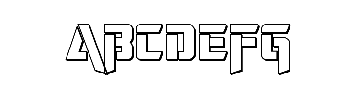 Deceptibots 3D  Free Fonts Download