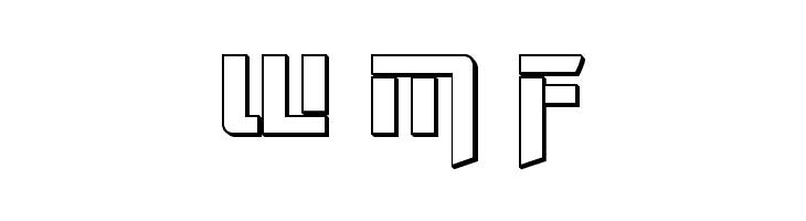 Deceptibots 3D  Free Fonts Download