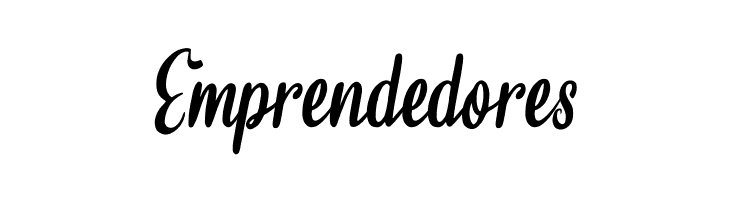 Emprendedores Believe it Font