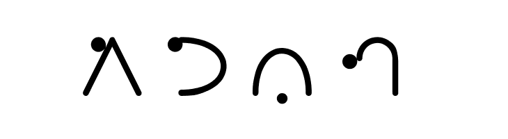 Moon Maths x  Free Fonts Download