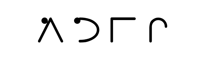 Moon Maths x  Free Fonts Download