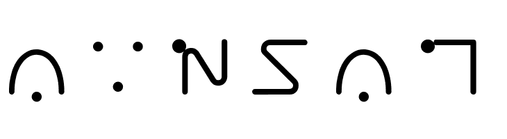 Moon Maths x  Free Fonts Download