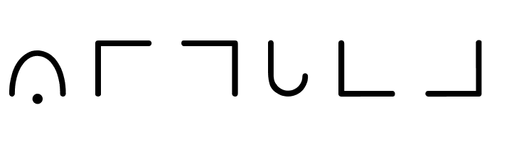 Moon Maths x  Free Fonts Download