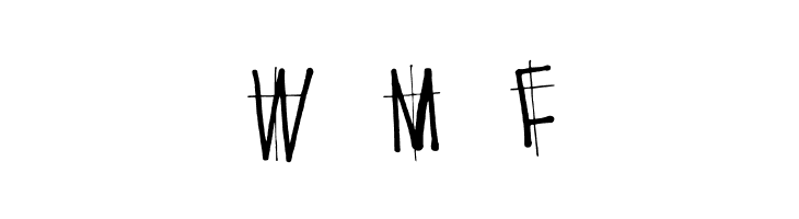 The Crosses We Bear Regular  Free Fonts Download