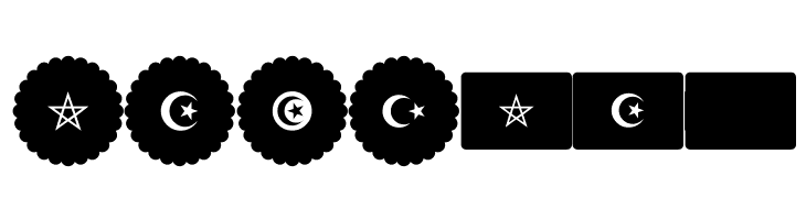 alittihad almaghribi color  Free Fonts Download