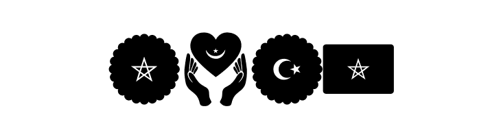 alittihad almaghribi color  Free Fonts Download