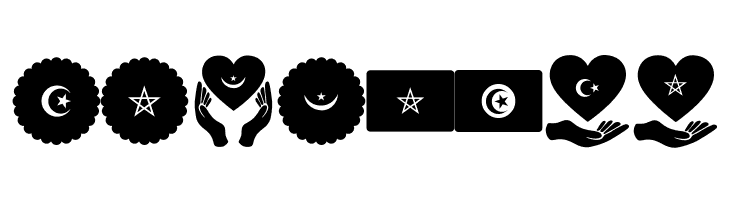 alittihad almaghribi color  Free Fonts Download