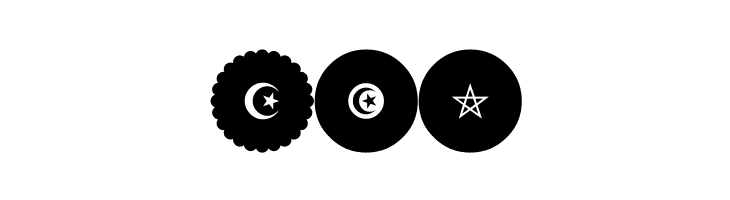 alittihad almaghribi color  Free Fonts Download