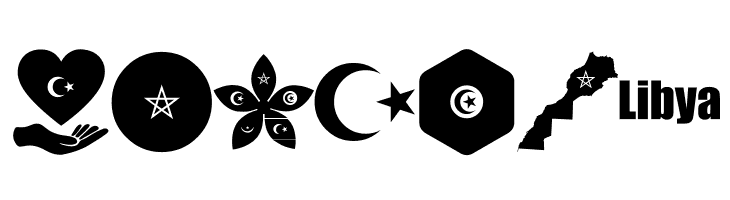 alittihad almaghribi color  Free Fonts Download