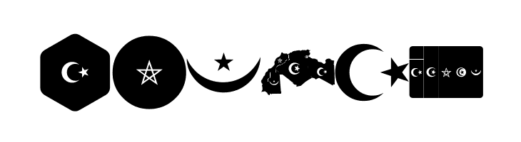 alittihad almaghribi color  Free Fonts Download