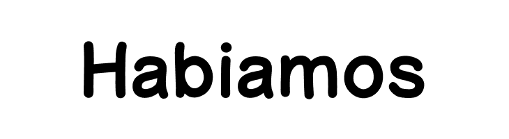 Habiamos ComicHelvetic-Medium Font